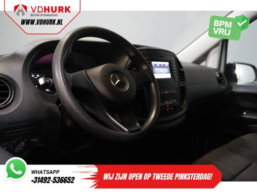 Mercedes eVito DEMO BPM VRIJ! 19"/ HG Zwart Pakket/ Spoiler/Sidebars/ L2/ Navi/ Camera/ Stoelverw. ActivLease financial lease