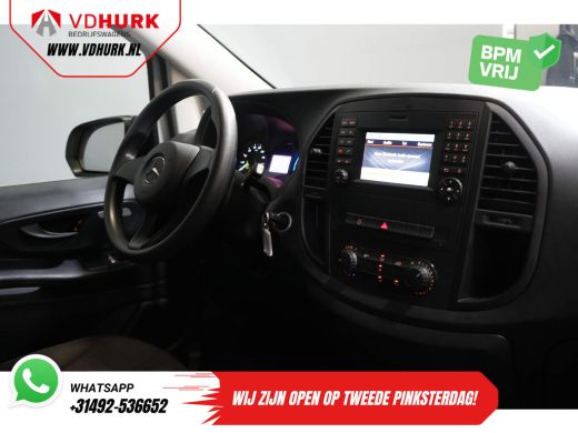 Mercedes eVito DEMO BPM VRIJ! 19"/ HG Zwart Pakket/ Spoiler/Sidebars/ L2/ Navi/ Camera/ Stoelverw. ActivLease financial lease