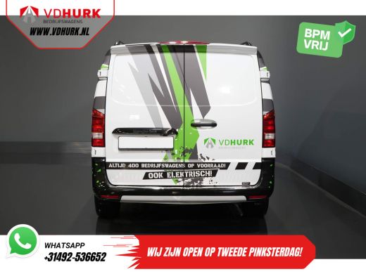 Mercedes eVito DEMO BPM VRIJ! 19"/ HG Zwart Pakket/ Spoiler/Sidebars/ L2/ Navi/ Camera/ Stoelverw. ActivLease financial lease