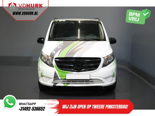 Mercedes eVito DEMO BPM VRIJ! 19"/ HG Zwart Pakket/ Spoiler/Sidebars/ L2/ Navi/ Camera/ Stoelverw. ActivLease financial lease