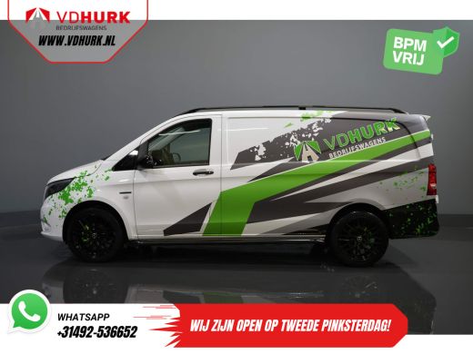 Mercedes eVito DEMO BPM VRIJ! 19"/ HG Zwart Pakket/ Spoiler/Sidebars/ L2/ Navi/ Camera/ Stoelverw. ActivLease financial lease