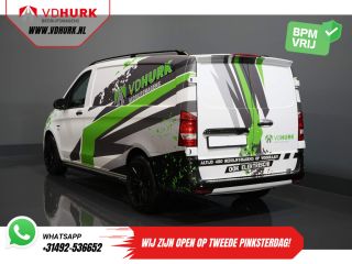 Mercedes eVito DEMO BPM VRIJ! 19"/ HG Zwart Pakket/ Spoiler/Sidebars/ L2/ Navi/ Camera/ Stoelverw.
