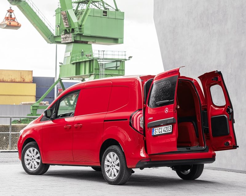 Mercedes Citan 45kWh ev l2 90kW aut