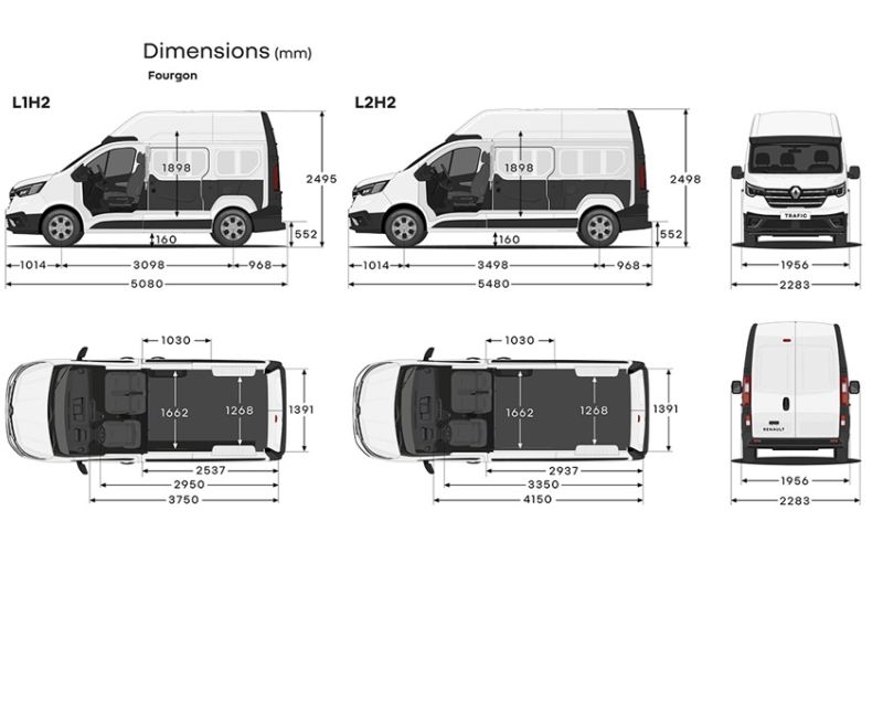 Renault Trafic 52kWh ev l1h1 t29 e-tech electric 90kW aut