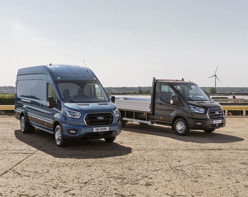 Ford Transit 89kWh ev l4h1 350 trend 135kW aut