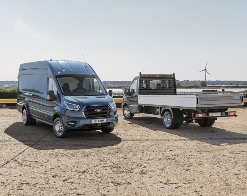 Ford Transit 68kWh ev l4h1 350 trend 135kW aut
