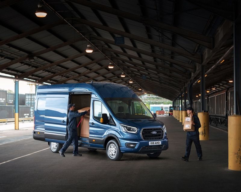 Ford Transit 68kWh ev l3h2 350 trend 198kW aut