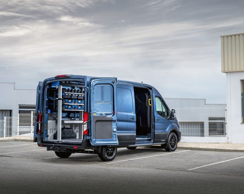 Ford Transit 68kWh ev l3h2 350 trend 198kW aut