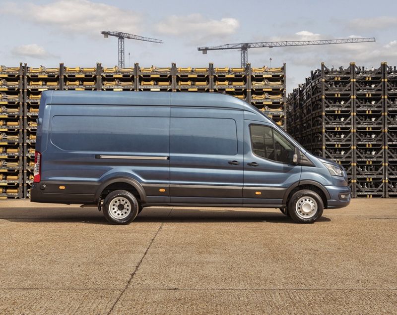 Ford Transit 68kWh ev l3h2 350 trend 198kW aut
