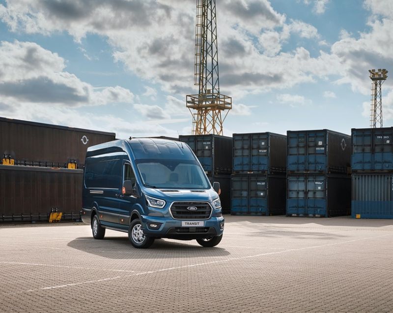 Ford Transit 68kWh ev l3h2 350 trend 198kW aut