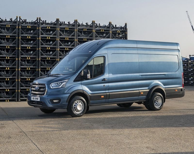 Ford Transit 68kWh ev l3h2 350 trend 198kW aut