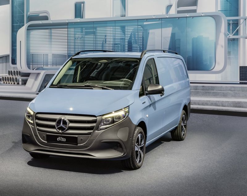 Mercedes Vito 100kWh ev 119 l2 85kW aut