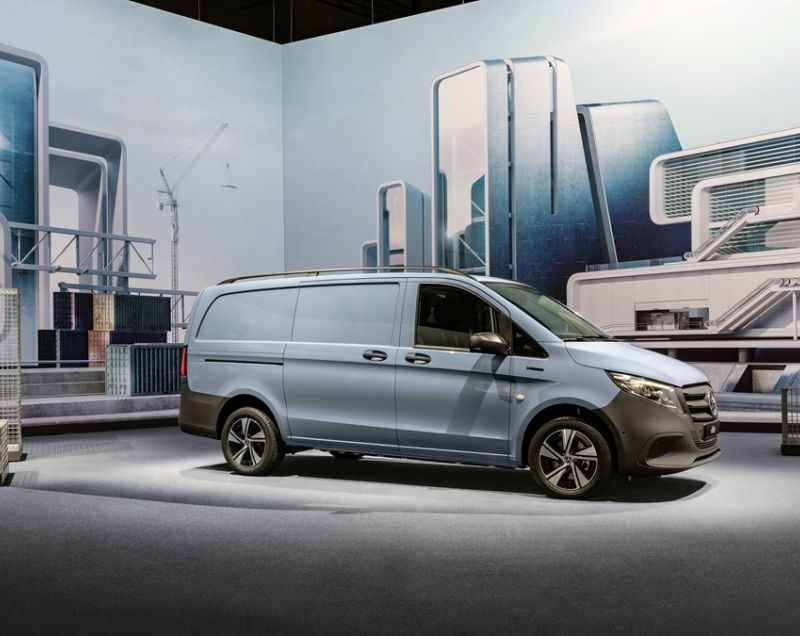 Mercedes Vito 100kWh ev 119 l2 85kW aut