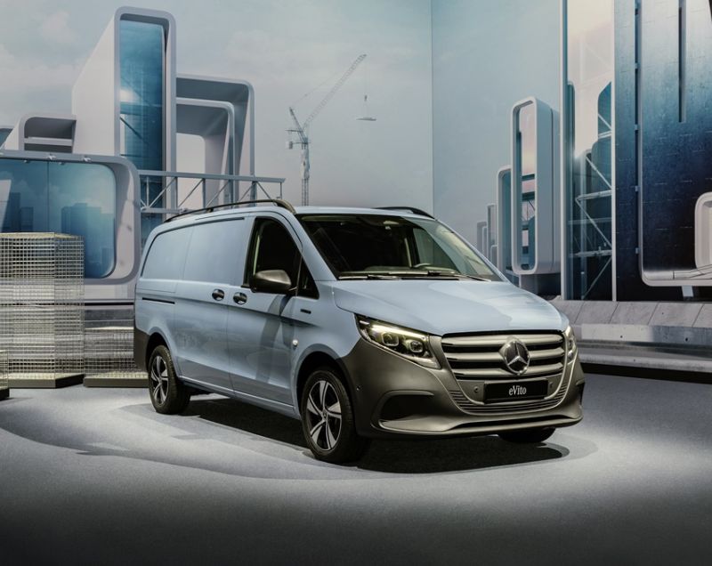 Mercedes Vito 100kWh ev 119 l2 85kW aut