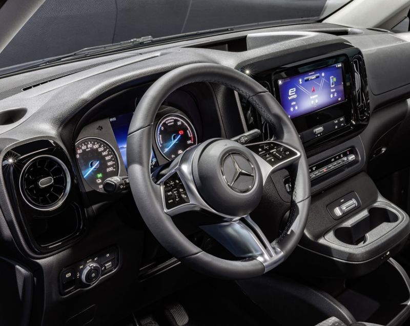 Mercedes Vito 100kWh ev 129 l2 lease edition 150kW aut