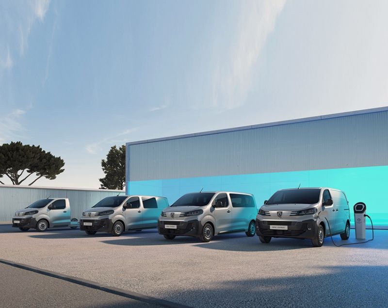 Peugeot Expert 50kWh ev dc  l3 100kW aut