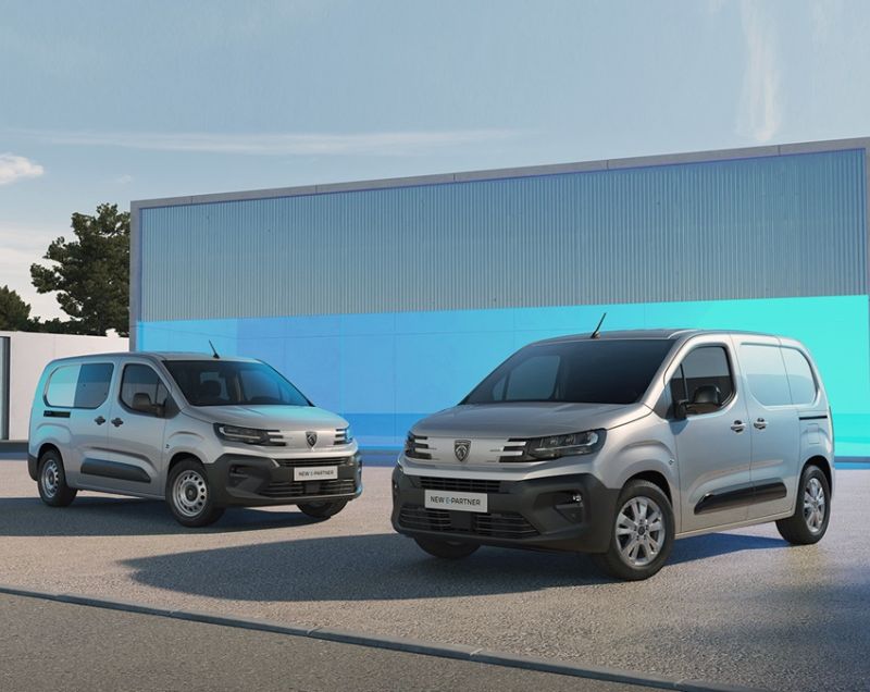 Peugeot Partner 50kWh ev l2 flex crewcab 100kW aut