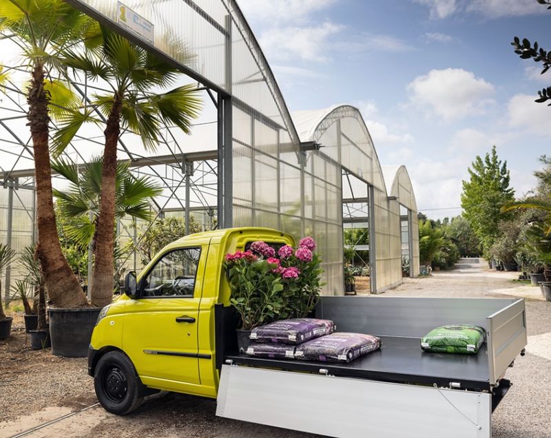 Piaggio Porter 42kWh ev achteroverkipper lang aut