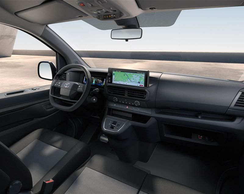 Toyota ProAce Worker 50kWh ev l2 long worker navigator standard range 100kW aut