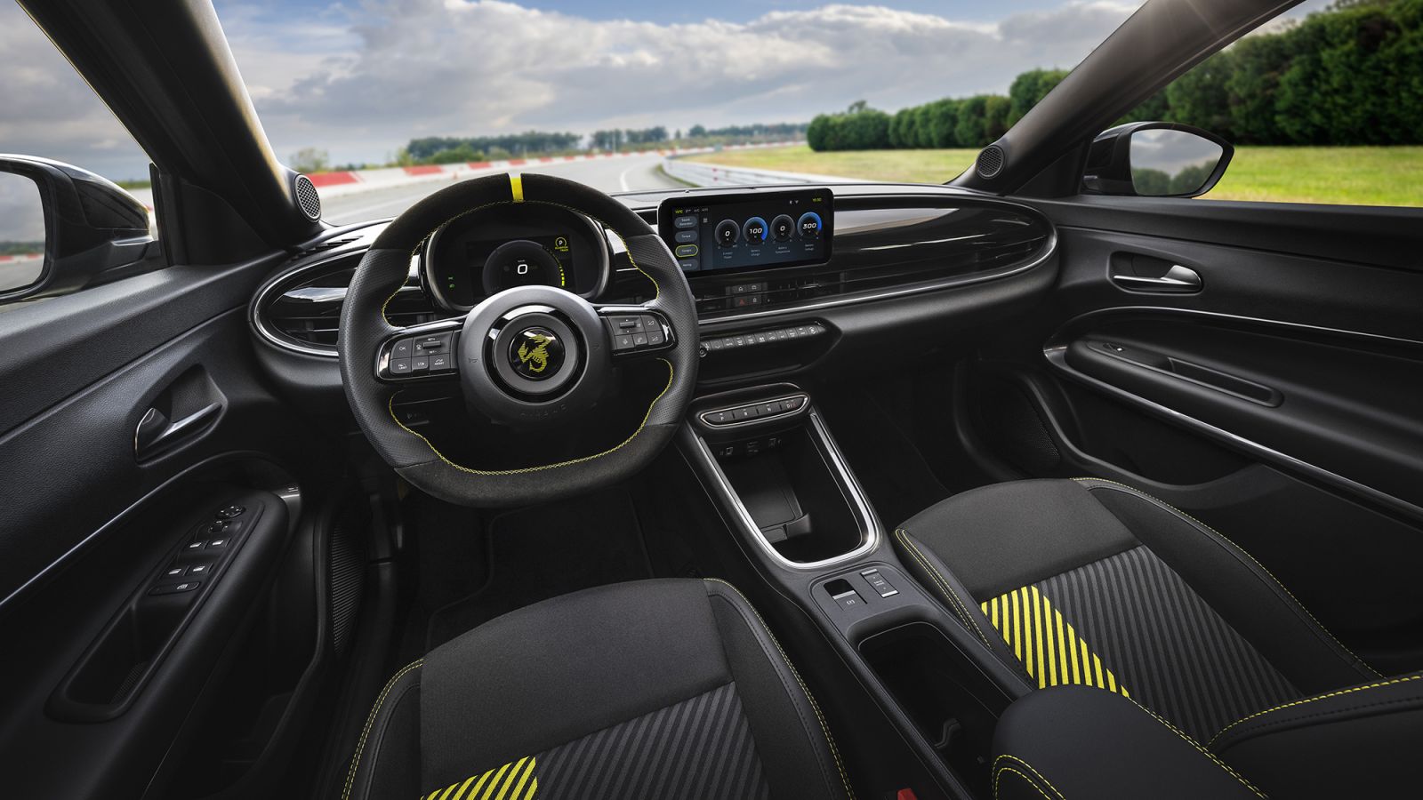Abarth 600e interieur - ActivLease