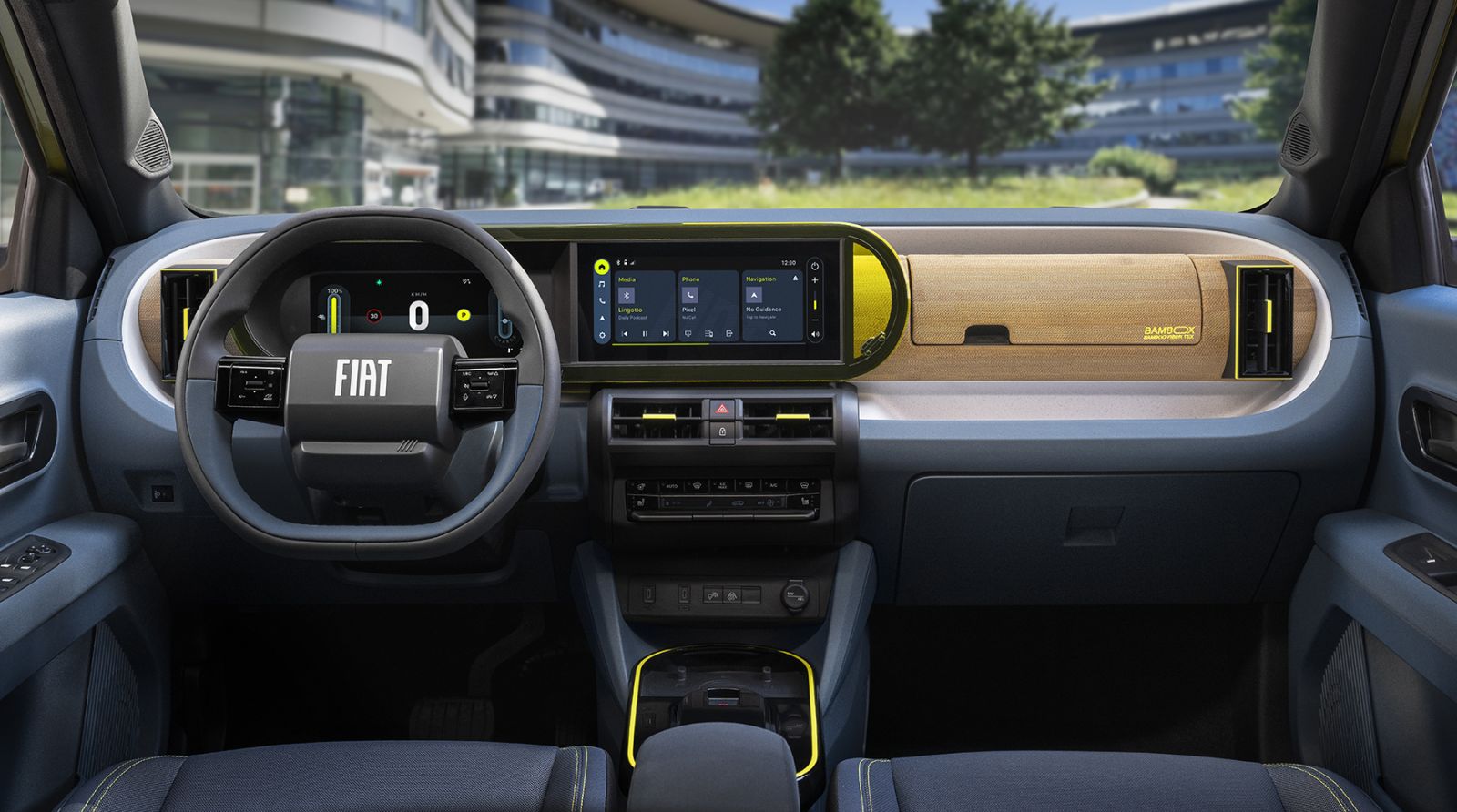 Fiat Grande Panda interieur - ActivLease