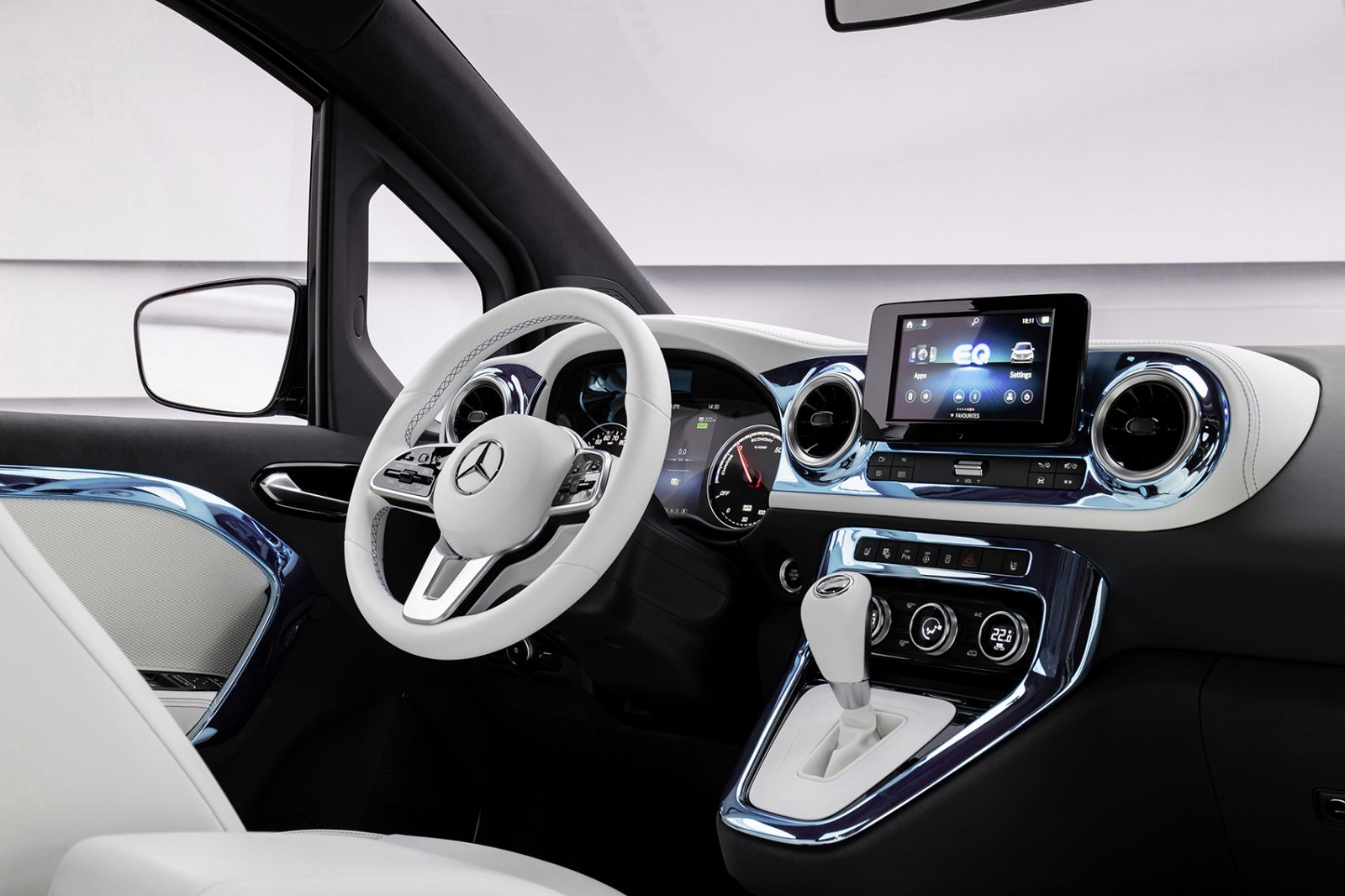 Mercedes EQT interieur