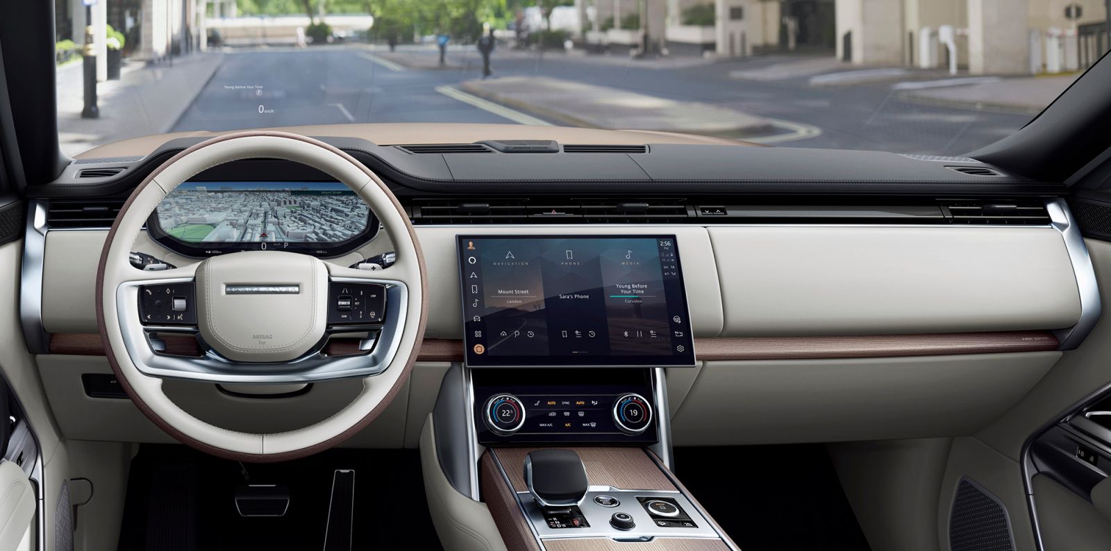 Het Range Rover 2022 interieur