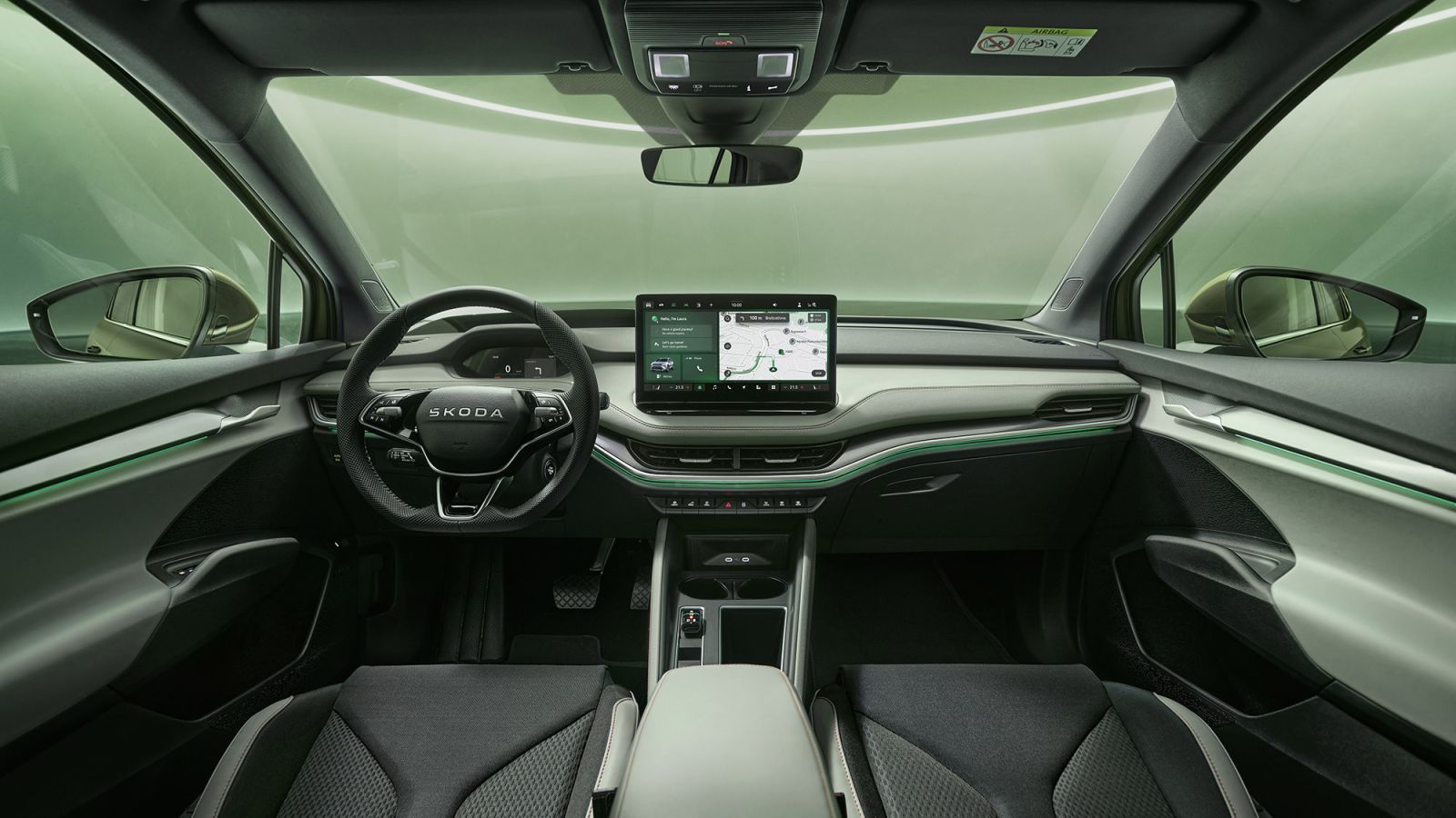 Skoda Enyaq 2025 interieur - ActivLease