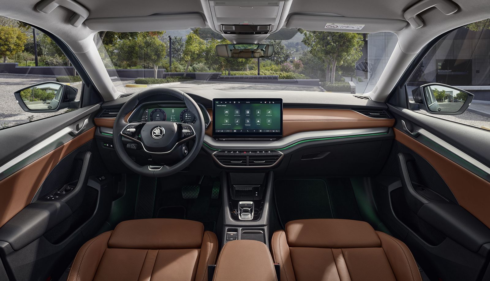 Skoda Octavia 2024 interieur