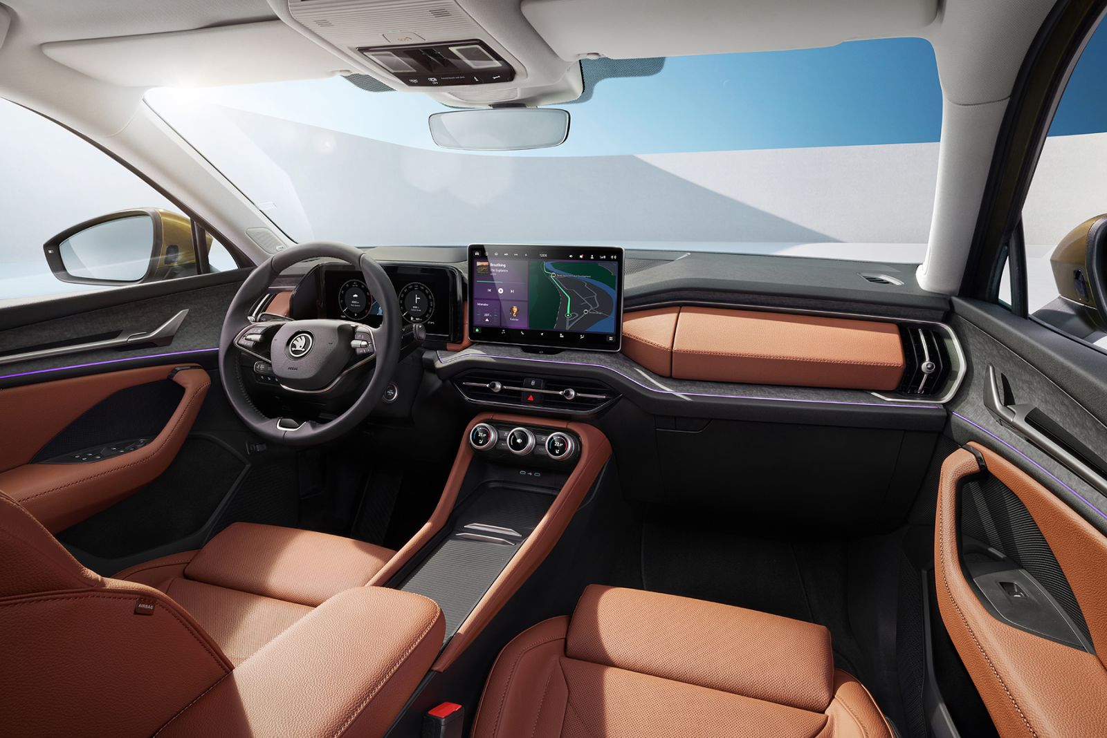 Skoda Superb 2024 interieur