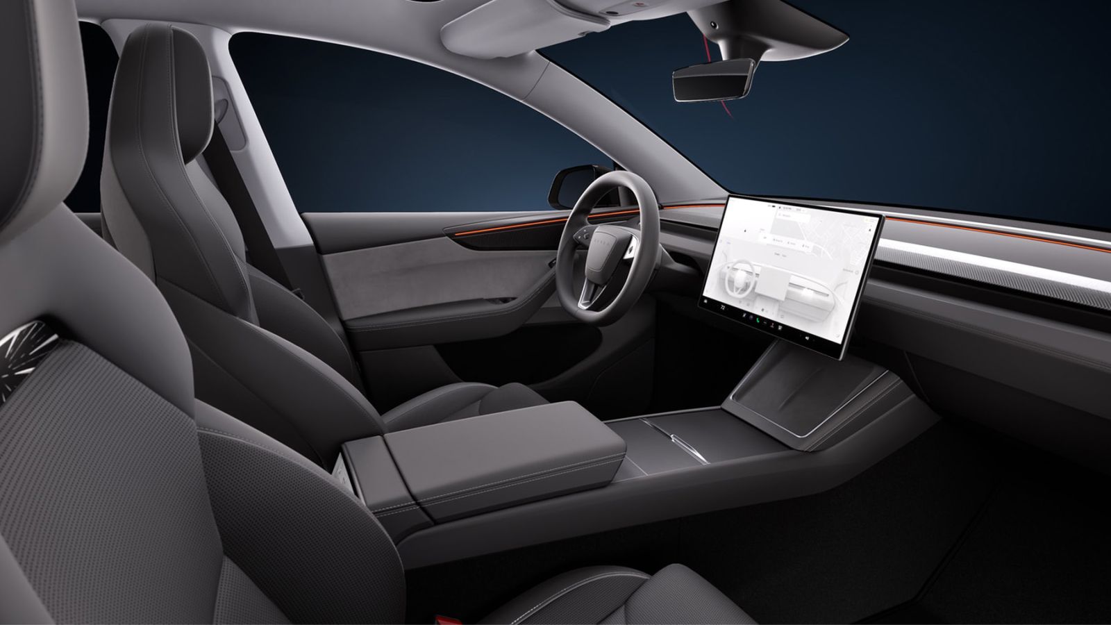 Tesla Model Y Juniper Performance interieur - ActivLease