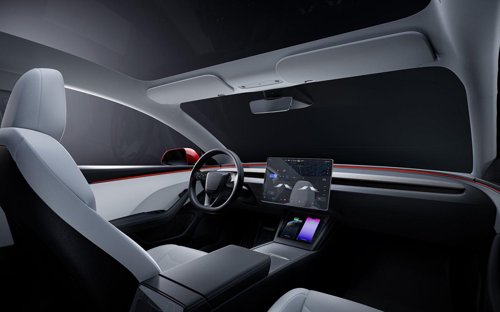 Tesla Model 3 interieur