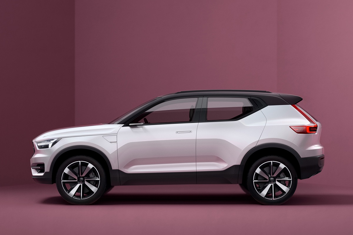 Volvo XC40 zijkant