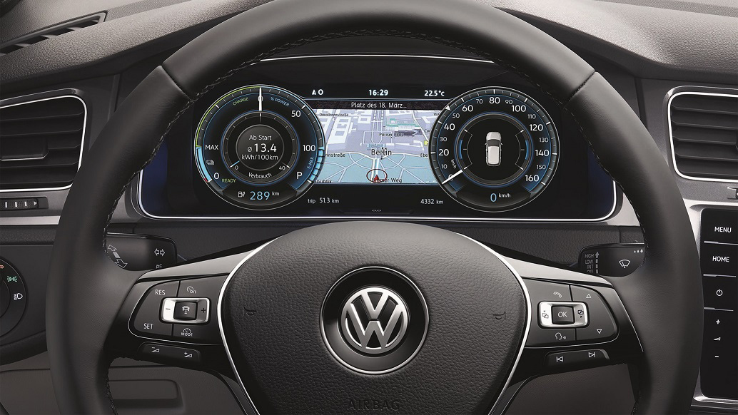 VW e-Golf Active Info Display