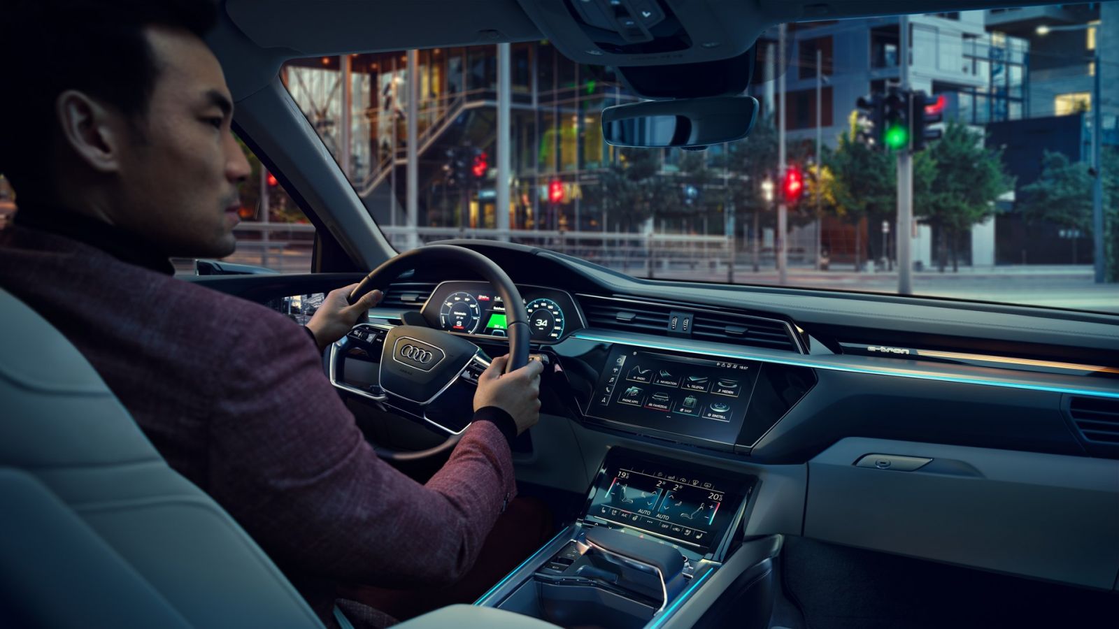 Audi e-tron interieur