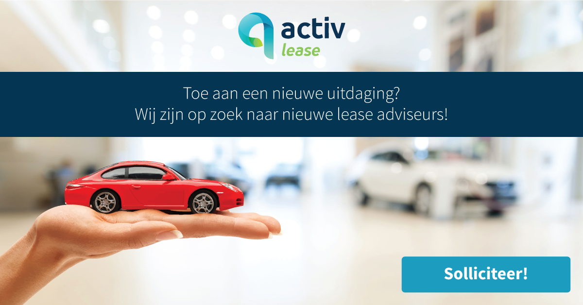 Vacature lease adviseur ActivLease