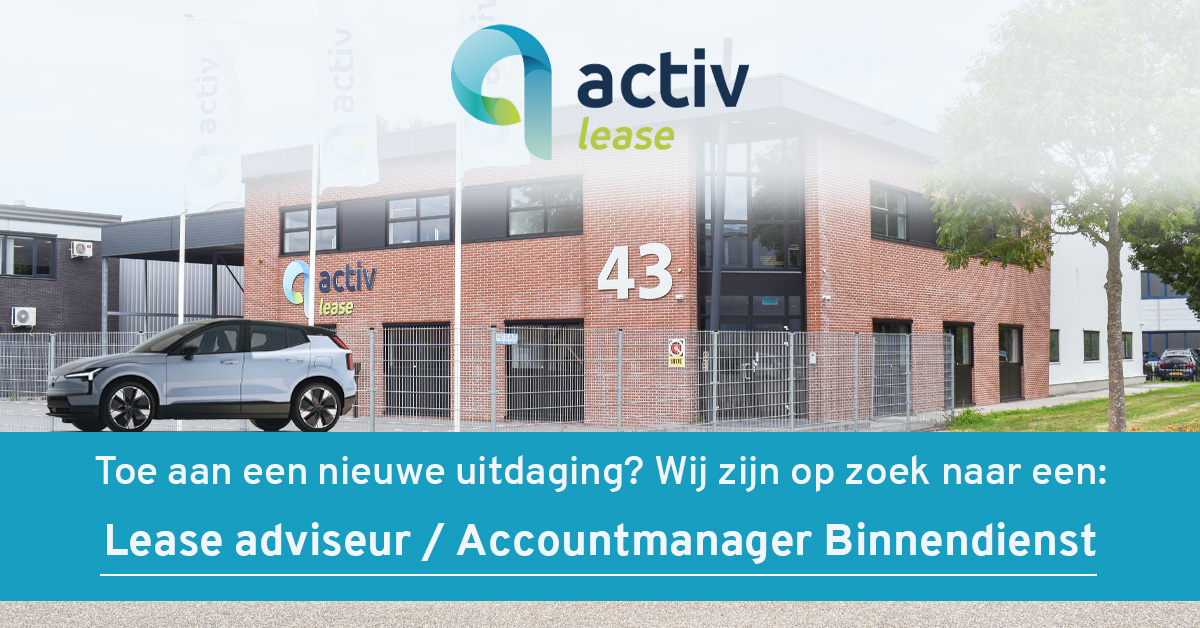Vacature Lease Adviseur ActivLease