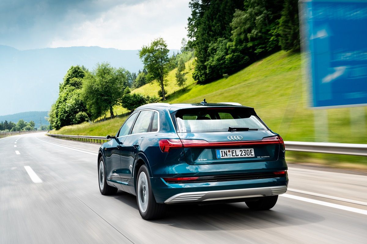 Audi e-tron was in 2019 de populairste premium EV in Nederland