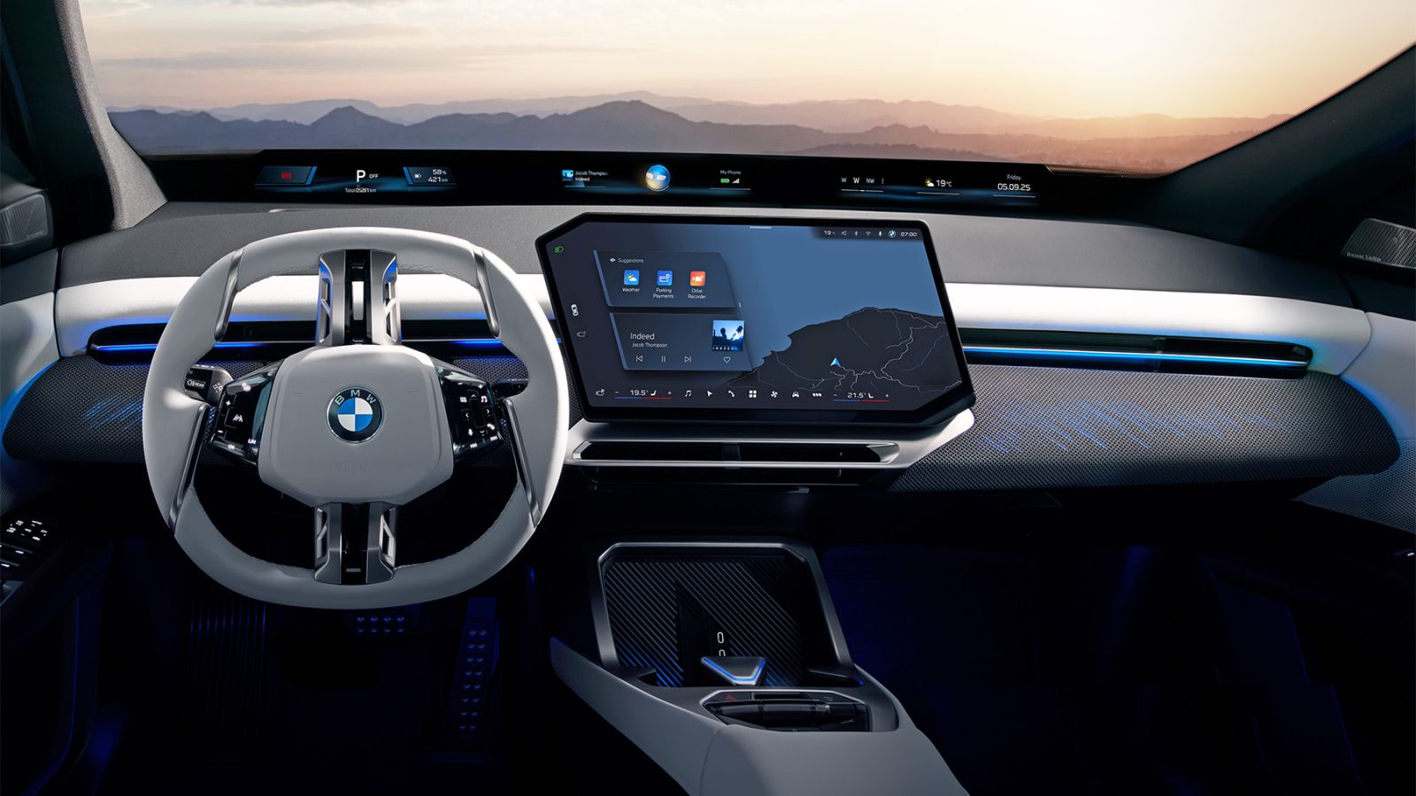 BMW iX3 Neue Klasse interieur - ActivLease