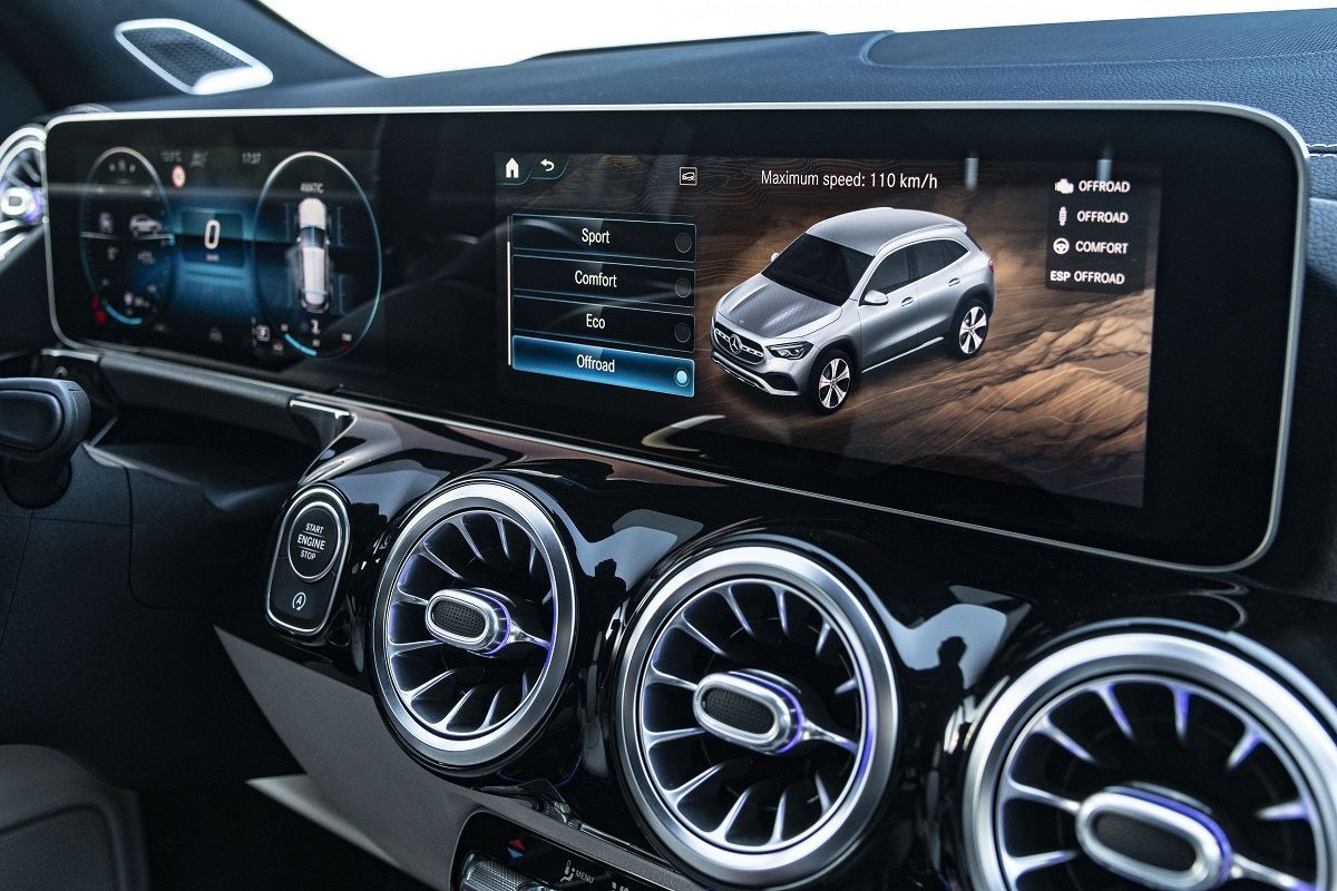 Mercedes-Benz GLA heeft een nieuwe cockpit met MBUX infotainmentsysteem