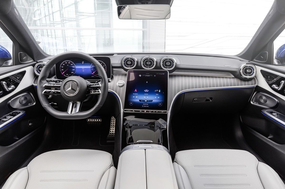 Mercedes C-klasse heeft Tesla-achtig touchscreen, leasen vanaf voorjaar  2021