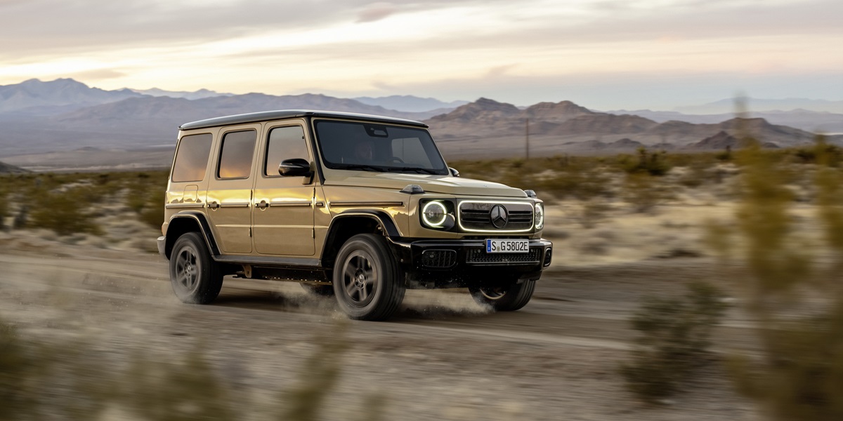 Mercedes-Benz G 580 met EQ-technologie