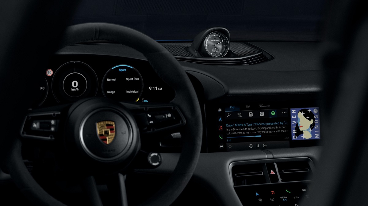 Porsche infotainment system update