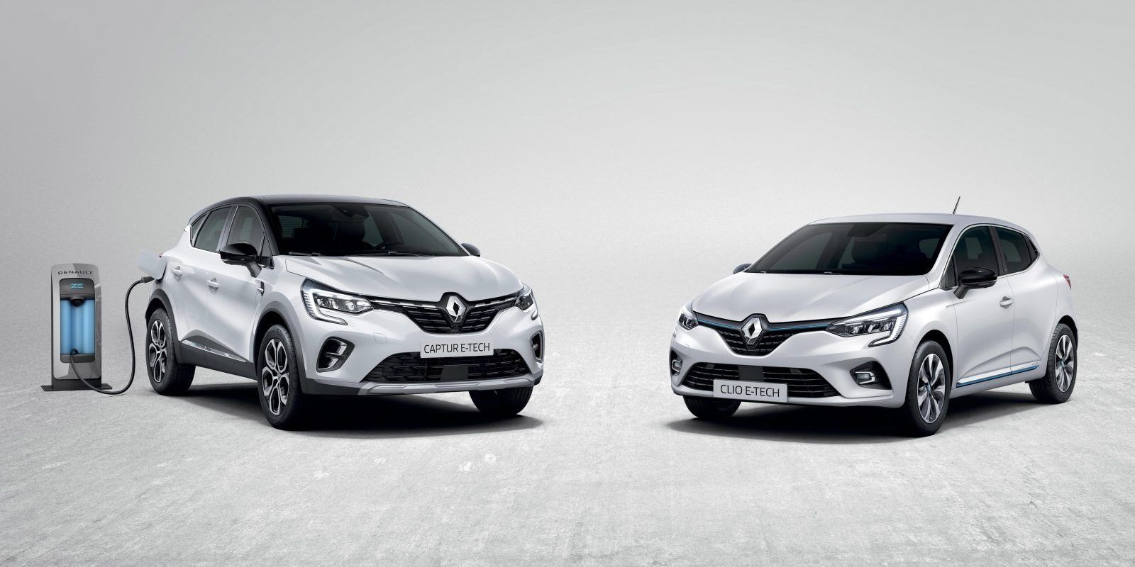 Renault Captur en Renault Clio E-Tech