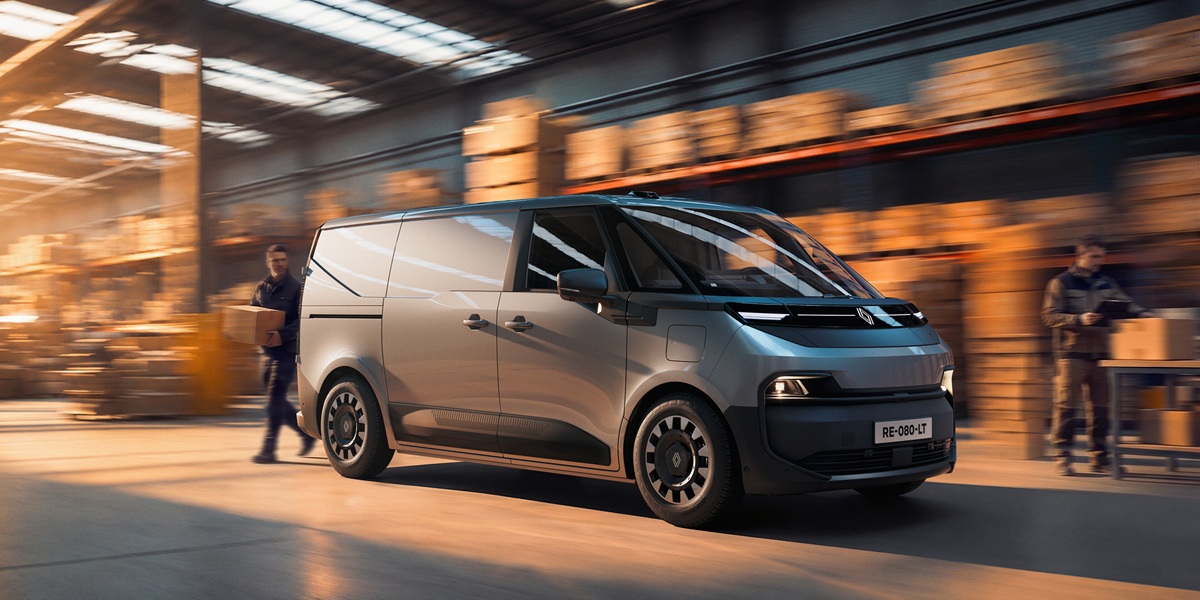Renault Trafic E-Tech Electric verkozen tot Van of the Year 2027 Renault Trafic E-Tech Electric voor zakelijk gebruik
