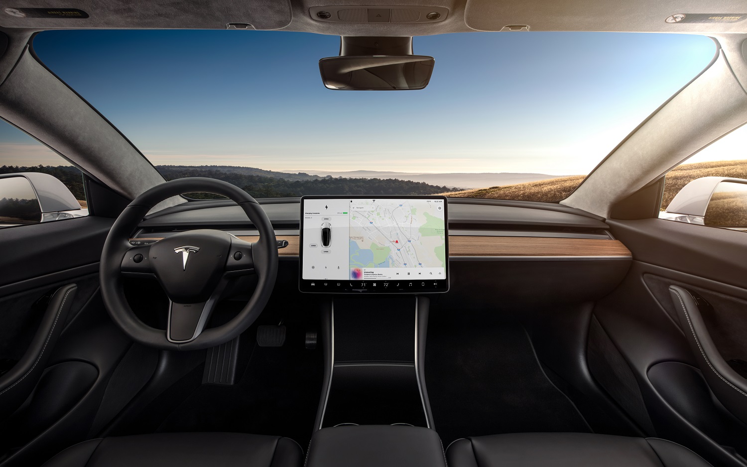 Tesla Model 3 interieur