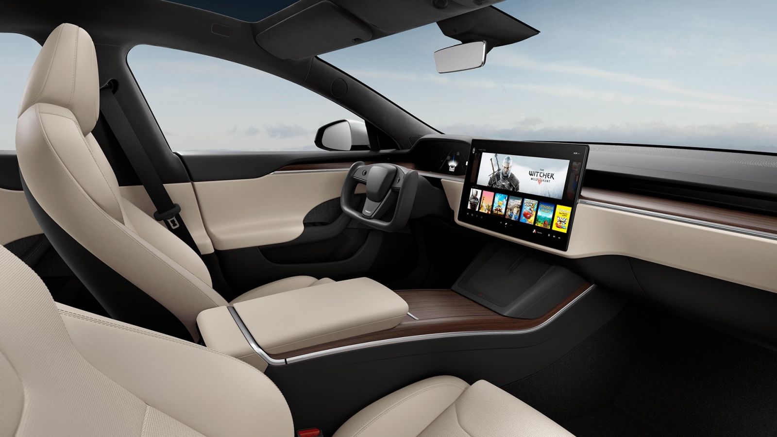 Tesla Model S interieur