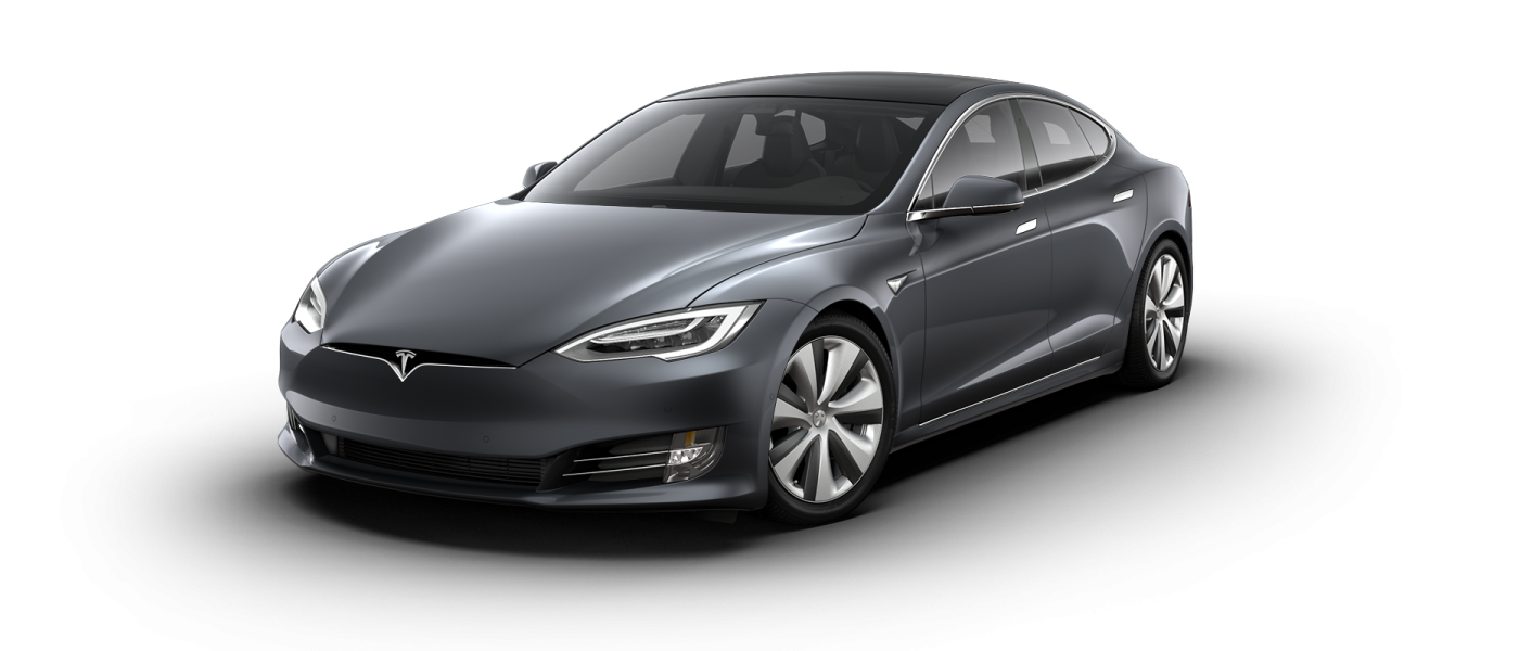 Tesla Model S met 19" Tempest velgen