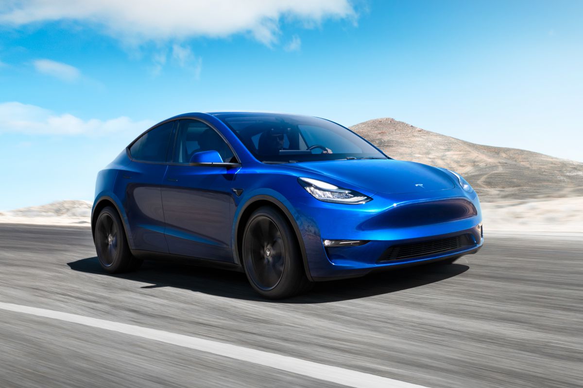 Elektrische auto Tesla Model Y