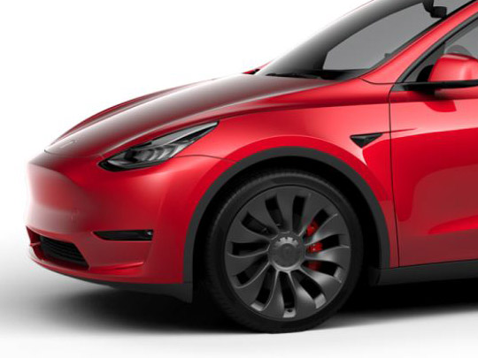 Tesla Model Y 21 inch Überturbine velgen